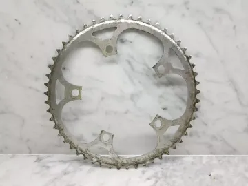Used Stronglight Corona Race Shimano Guarnitura Crankset 53t 130mm bike — image 2 of 4