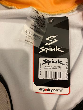 Used Spiuk Top Ten Maillot Manches Longues Homme 2024 bike — image 2 of 7