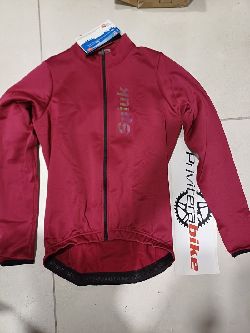 Used Spiuk MAGLIA INVERNALE DONNA ANATOMIC BORDO M - MLANW20B4 2023 Cycling Clothing