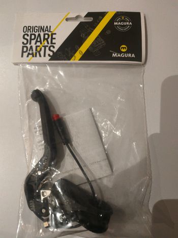 Magura, Free Handle Mt4e Higo Black 3-Pinger M Bullet 2700823