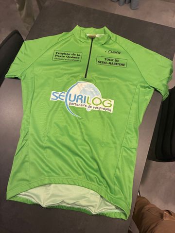 Gebrauchtes Défil Maillot Vert - Course Porte Océane Cycling Clothing