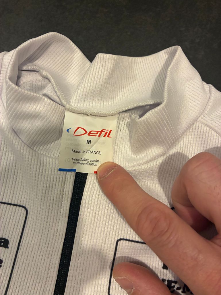 Used Défil Maillot Blanc - Course Porte Océane bike — image 3 of 5