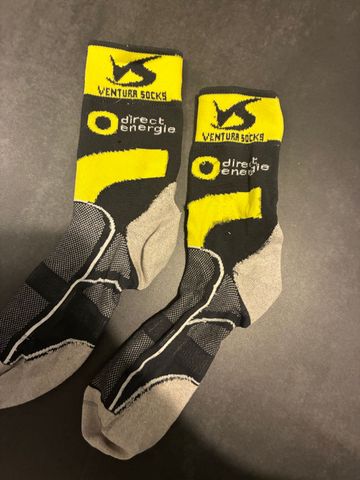 Brugt Ventura Sock Chaussette Direct Energie Pro Cycling Team - 2 paires bike — billede 8 af 10