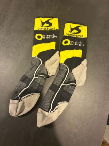 Brugt Ventura Sock Chaussette Direct Energie Pro Cycling Team - 2 paires bike — billede 6 af 10