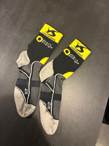 Brugt Ventura Sock Chaussette Direct Energie Pro Cycling Team - 2 paires bike — billede 5 af 10