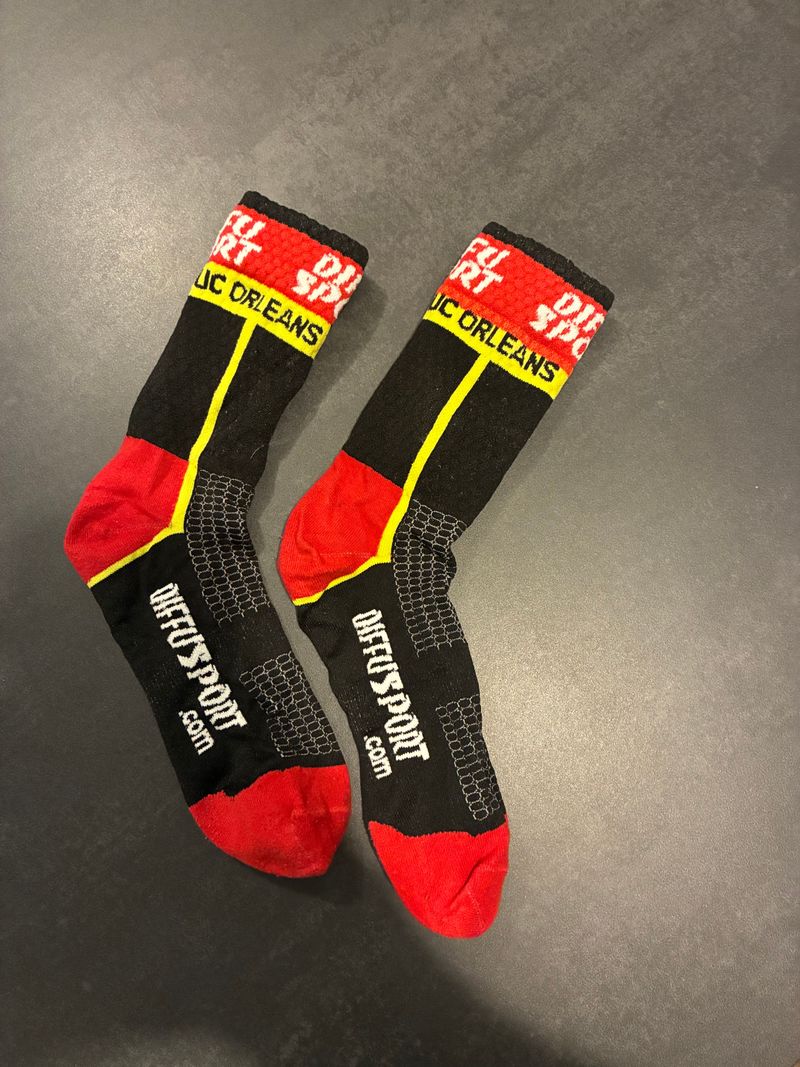 Diffusport Chaussettes UC Orléans Cycling Clothing usato