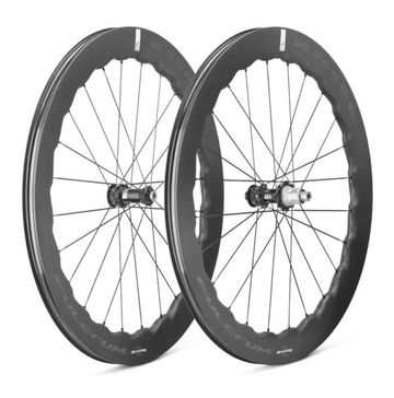 Fulcrum Sharq 57 Carbon Disc Brake Wheelset Wheels de segunda mano