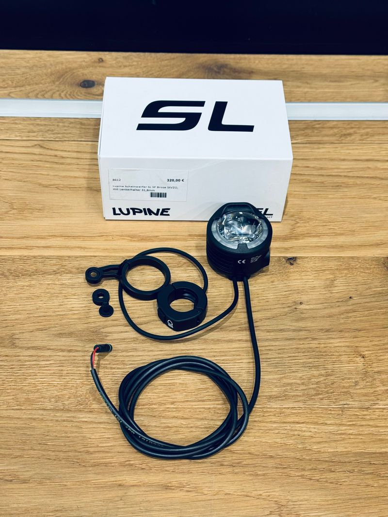 Brugt lupine SL SF Brose E-Bike Front Light 2020 Cycling Accessories