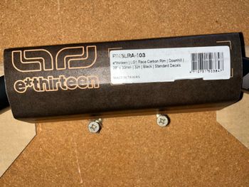 Used E*Thirteen PM3LRA-103e* | LG1 Race Carbon Rim | Downhill | 29" x 30mm | 3zn | Black | Standard Decals 2025 bike — image 5 of 5