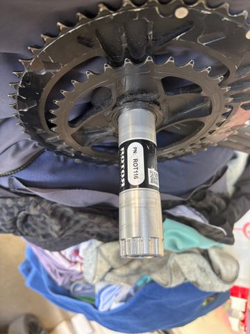 Used Rotor 3D+ Crankset 170mm 50/34T bike — image 5 of 6