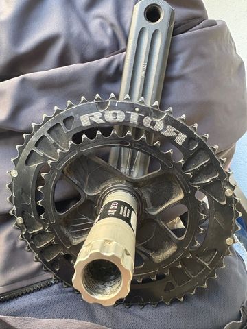 Used Rotor 3D+ Crankset 170mm 50/34T bike — image 6 of 6