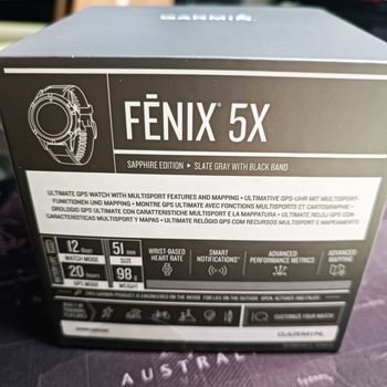 Used Garmin Fenix 5X Sapphire Smartwatch 51mm 2022 bike — image 10 of 10