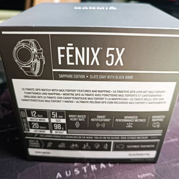 Used Garmin Fenix 5X Sapphire Smartwatch 51mm 2022 bike — image 10 of 10