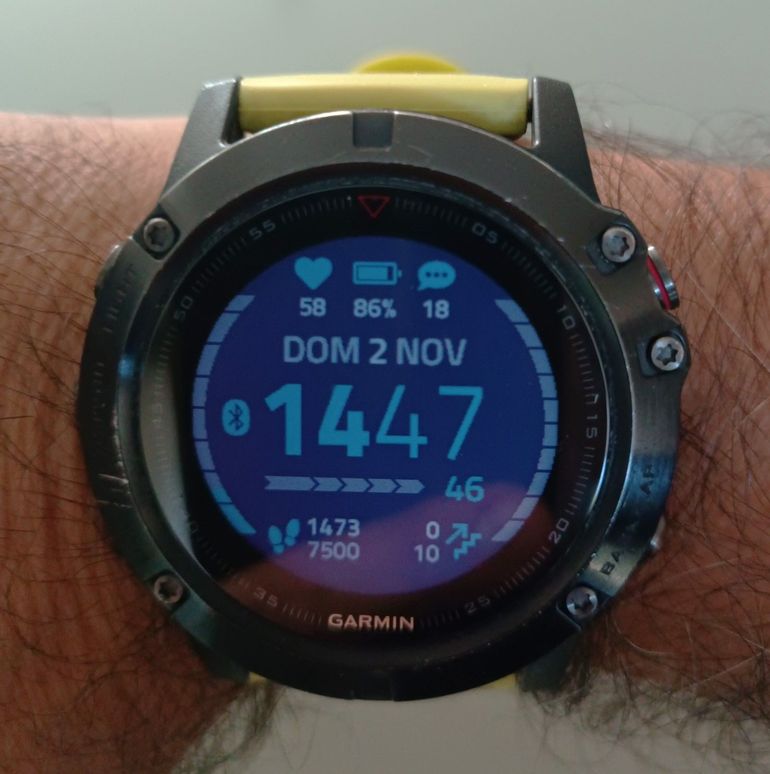 Used Garmin Fenix 5X Sapphire Smartwatch 51mm 2022 bike — image 1 of 10