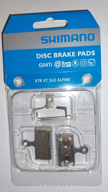 Shimano G04Ti Disc Brake Pads Brakes usato