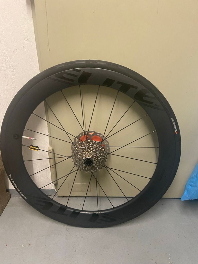 Used Elite-Wheels Carbon Wheels ENT 2.0 Disc Brake 55mm 2024 bike — image 2 of 4