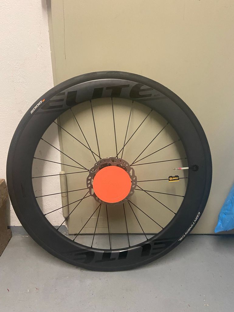 Used Elite-Wheels Carbon Wheels ENT 2.0 Disc Brake 55mm 2024 bike — image 3 of 4