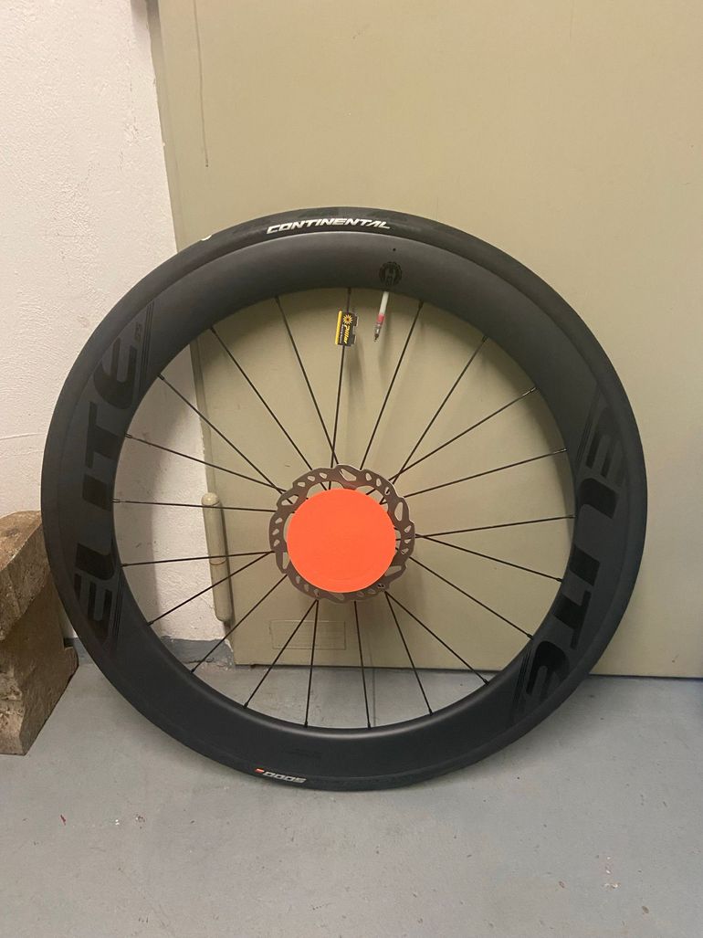 Used Elite-Wheels Carbon Wheels ENT 2.0 Disc Brake 55mm 2024 bike — image 4 of 4