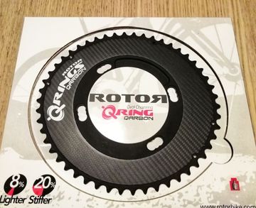Brugt Rotor Qarbon Q-Ring 50T BCD110x5 Drivetrain & Pedals