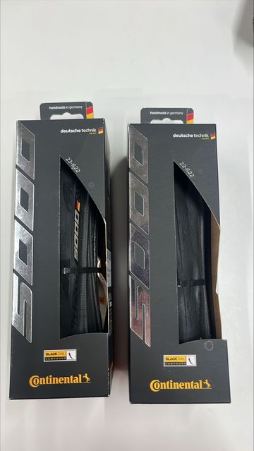 Used Continental GP5000 700x23 Tyres & Tubes
