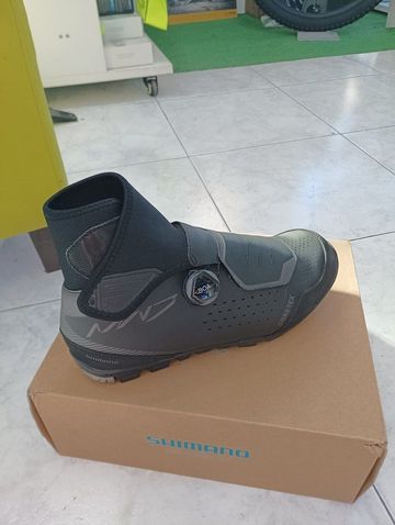Tweedehands Shimano MTB MW701SL Negro 2023 Cycling Shoes