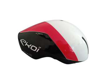 Ekoi, Casco  AERODINAMICA Design by PININFARINA Bianco Rosso