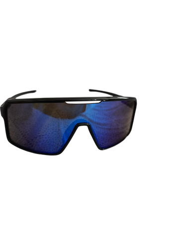 Used Rudjproject Occhiali RPJ Yonder in Black Shiny con lenti MLS Blue 2024 bike — image 4 of 5