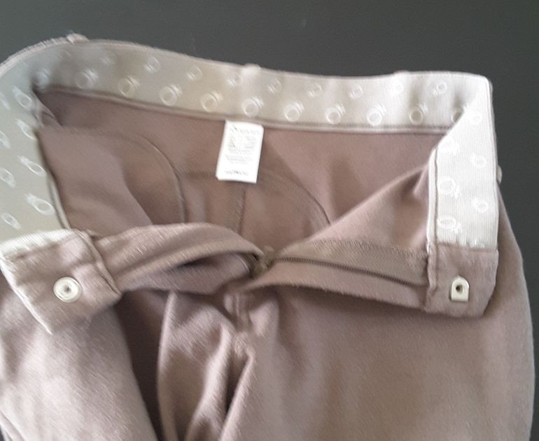 Used Fouganza Riding Pants Brown Size 14 bike — image 3 of 3