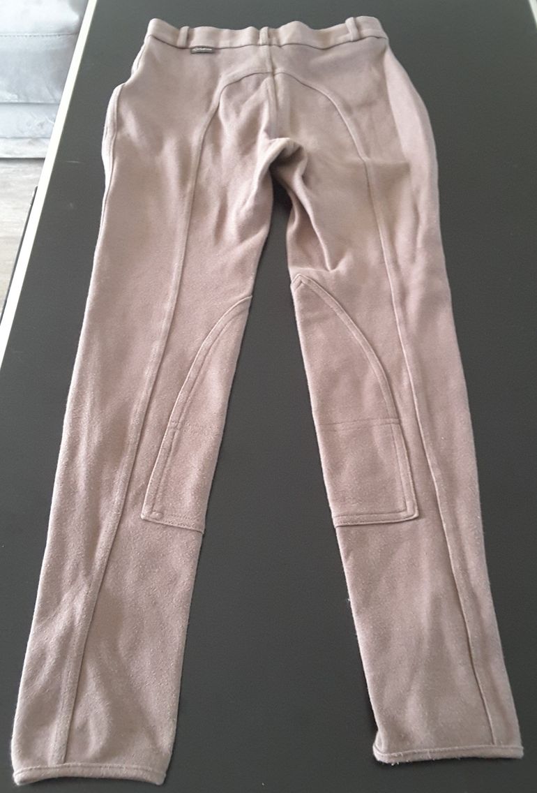 Used Fouganza Riding Pants Brown Size 14 bike — image 2 of 3