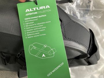 Gebrauchtes Altura Vortex Compact 6L Saddle Bag bike — Bild 4 von 5
