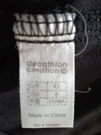 Used Decathlon Décathlon Pantalon Noir Équitation T42 bike — image 4 of 4
