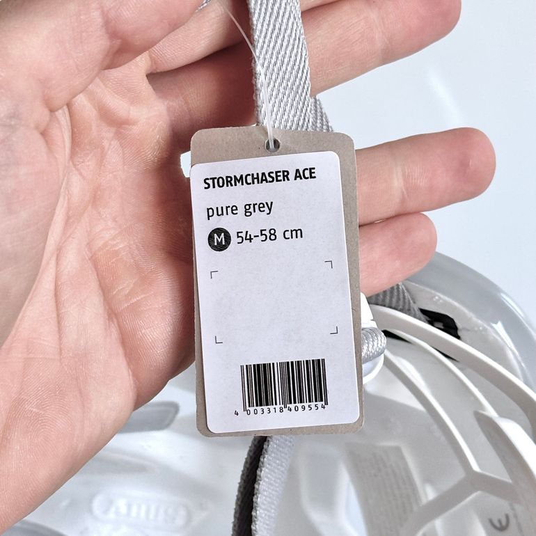 Used ABUS StormChaser ACE Pure Grey M bike — image 10 of 11