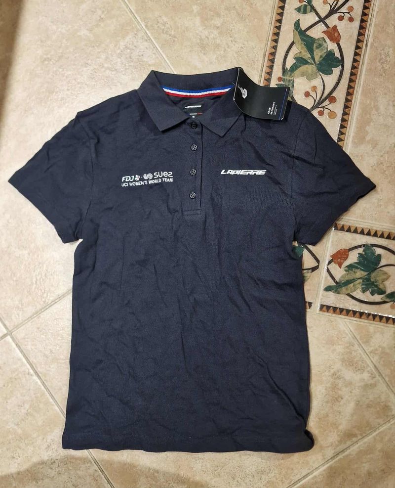 Brugt Lapierre fdj suez polo shirt xs 2024 Cycling Clothing
