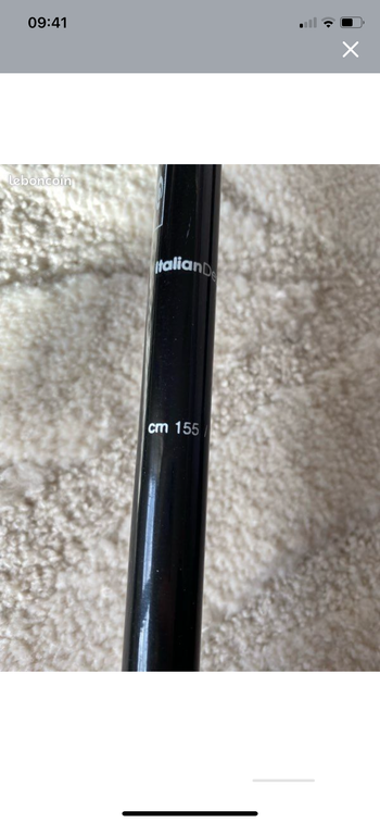 Used Fischer Skis skating FischerRCS 1.77m et bâtons 2025 bike — image 4 of 5