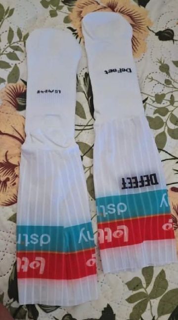 DeFeet calze Aero lotto Dstny 2024 team L 2024 Cycling Clothing usato