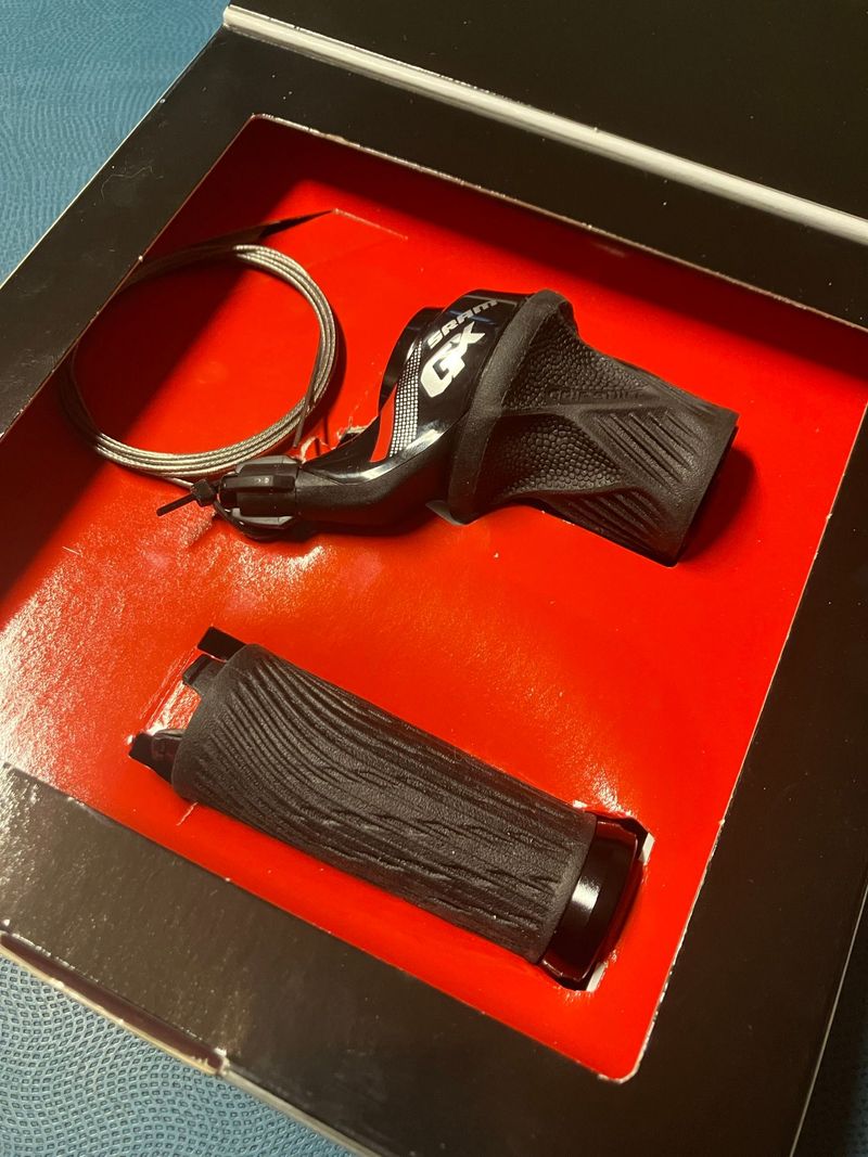 Used Sram Grip Shift GX 2 Speed Drivetrain & Pedals