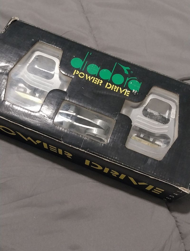Używany Diadora power drive pedals 1990 Drivetrain & Pedals