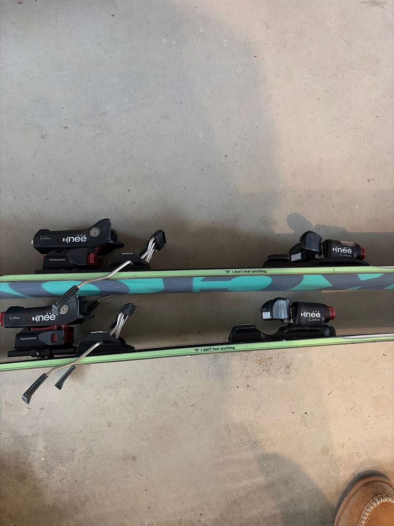 Used Black Crows atris 189 / knee bindings 2020 bike — image 12 of 13