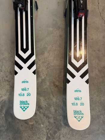 Used Black Crows atris 189 / knee bindings 2020 bike — image 10 of 13