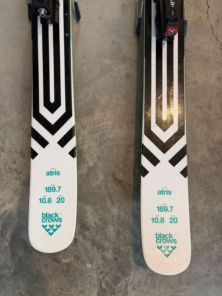 Used Black Crows atris 189 / knee bindings 2020 bike — image 10 of 13