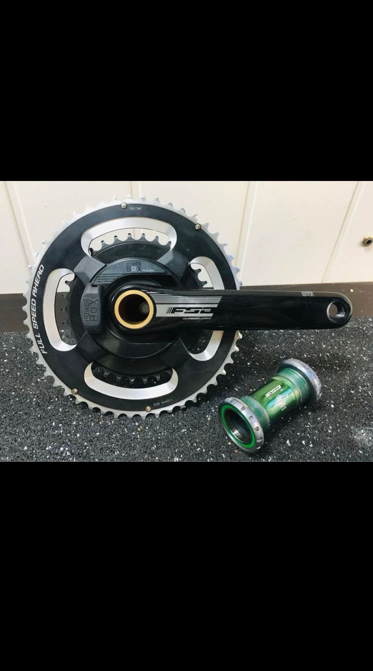 FSA power box パワーメーター 170mm 53/39 FSAがリリースしたクランク