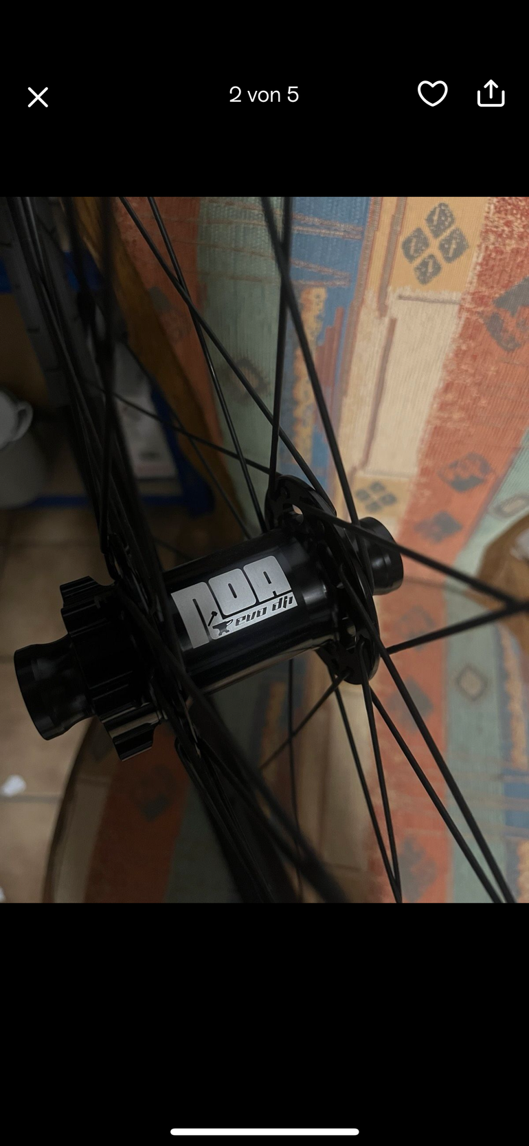 Used Noa hubs Noa Hubs EVO DH Laufrad 29 Zoll bike — image 2 of 5