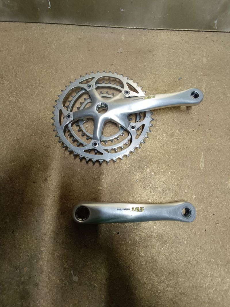 Używany Shimano 105 Drivetrain & Pedals
