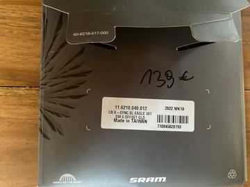 Used Sram Eagle X-SYNC 2 SL 38T Direct Mount Chainring 6mm Offset bike — image 2 of 3
