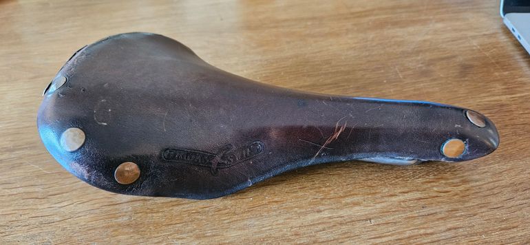 Selle Brooks Swift Cuir Et Titane - Vintage Brun Pour Vélo Route