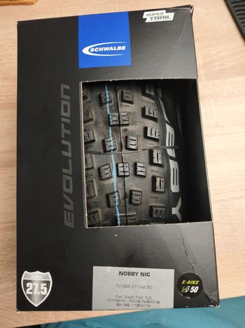 Used Schwalbe Nobby Nic 27.5x2.80 bike