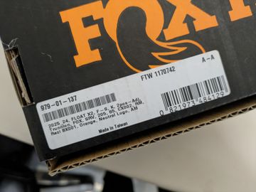 Used Fox Float X2 2025 205x65 2025 bike — image 5 of 5