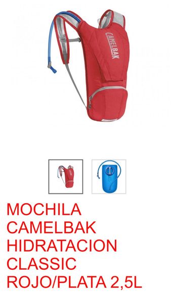 Used Camelbak MOCHILA HIDRATACION CLASSIC ROJO/PLATA 2, 5L 2023 bike — image 10 of 10