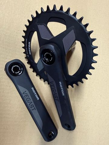 Gebrauchtes Rotor Vegast 172.5mm 40T Crank Drivetrain & Pedals