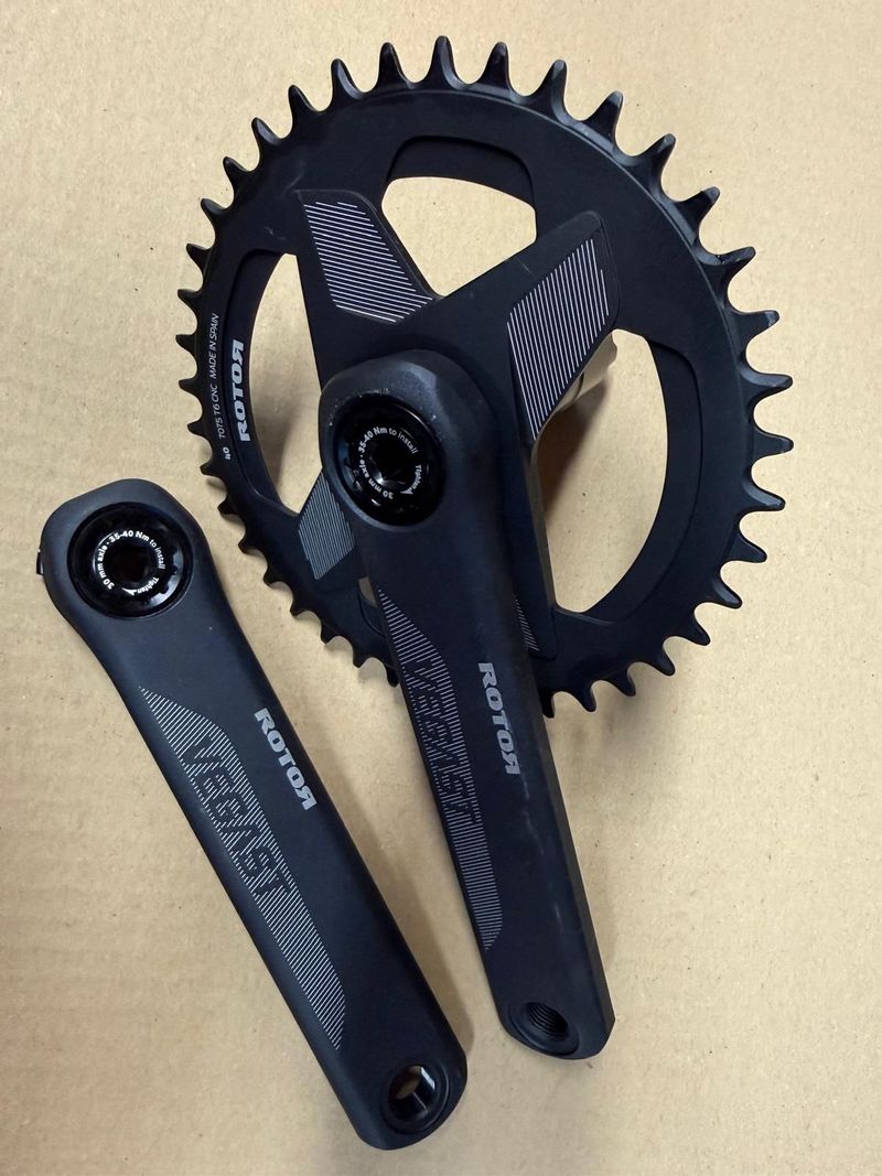 Gebrauchtes Rotor Vegast 172.5mm 40T Crank Drivetrain & Pedals